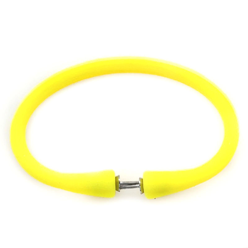 Wholesale Yellow Rubber Silicone Band for DIY Bracelet