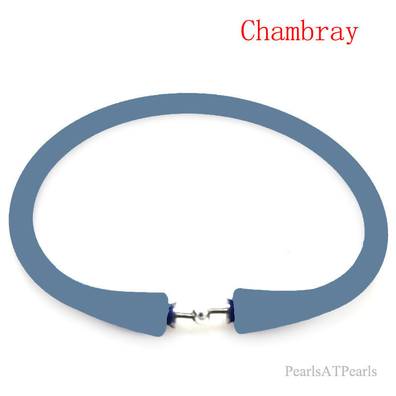 Wholesale Chambray Rubber Silicone Band for DIY Bracelet