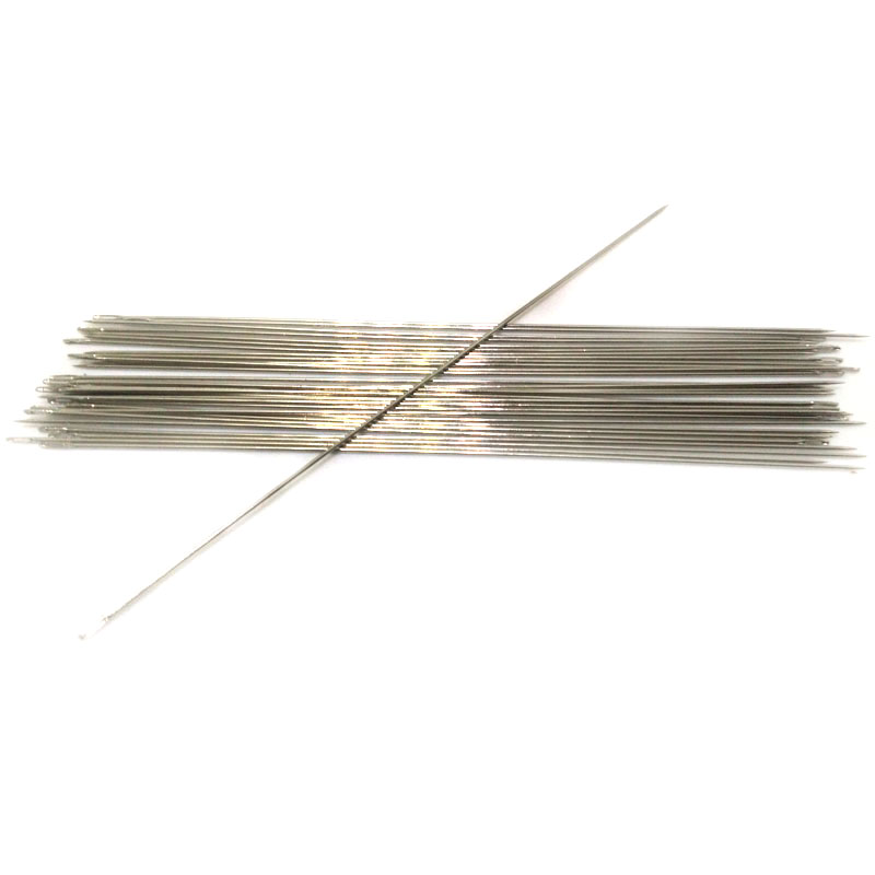 30pcs 0.7x120mm Long Beading Needle for DIY Jewelry Making