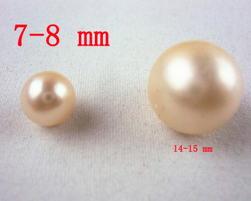 Wholesale 7-8mm AAA Round Freshwater Loose Pearl,Sold by Piece