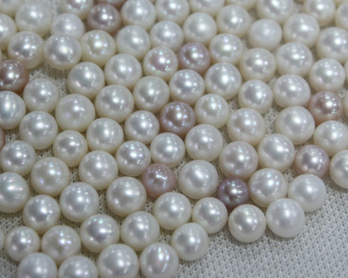 Wholesale 3-4mm AA Round Freshwater Loose Pearls,Sold by Piece