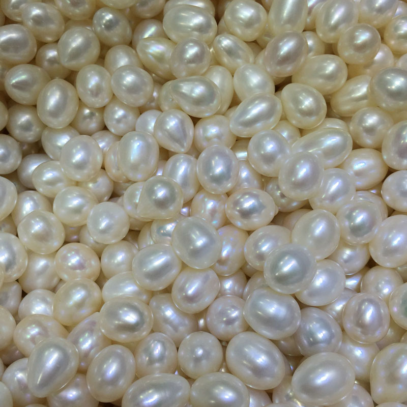 10-11mm AAA Rain Drop Natural Freshwater Loose Pearl,Sold by Piece