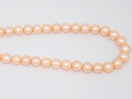 16 inches AAA 5-6mm Natural Pink Round Fresh Water Pearls Loose Strand